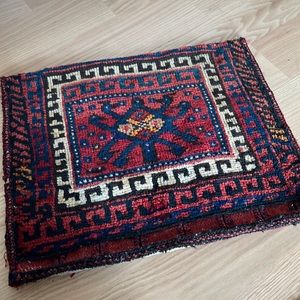 Handcrafted Afghan cushion cover